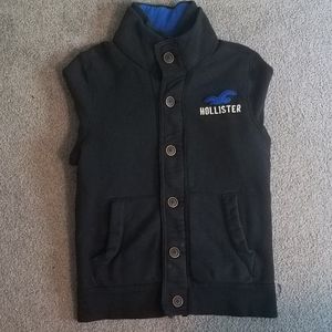 Hollister Button Down Sweatshirt (Size L)